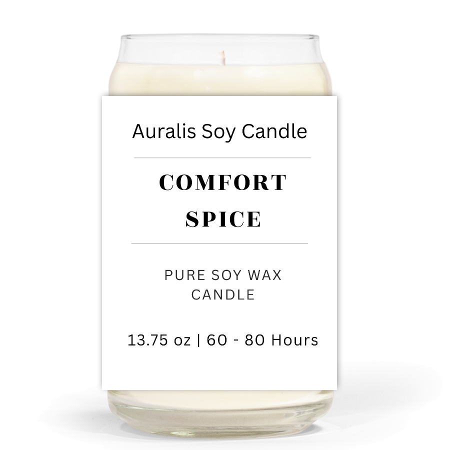 Comfort Spice | 13.75oz Clear Jar Candle