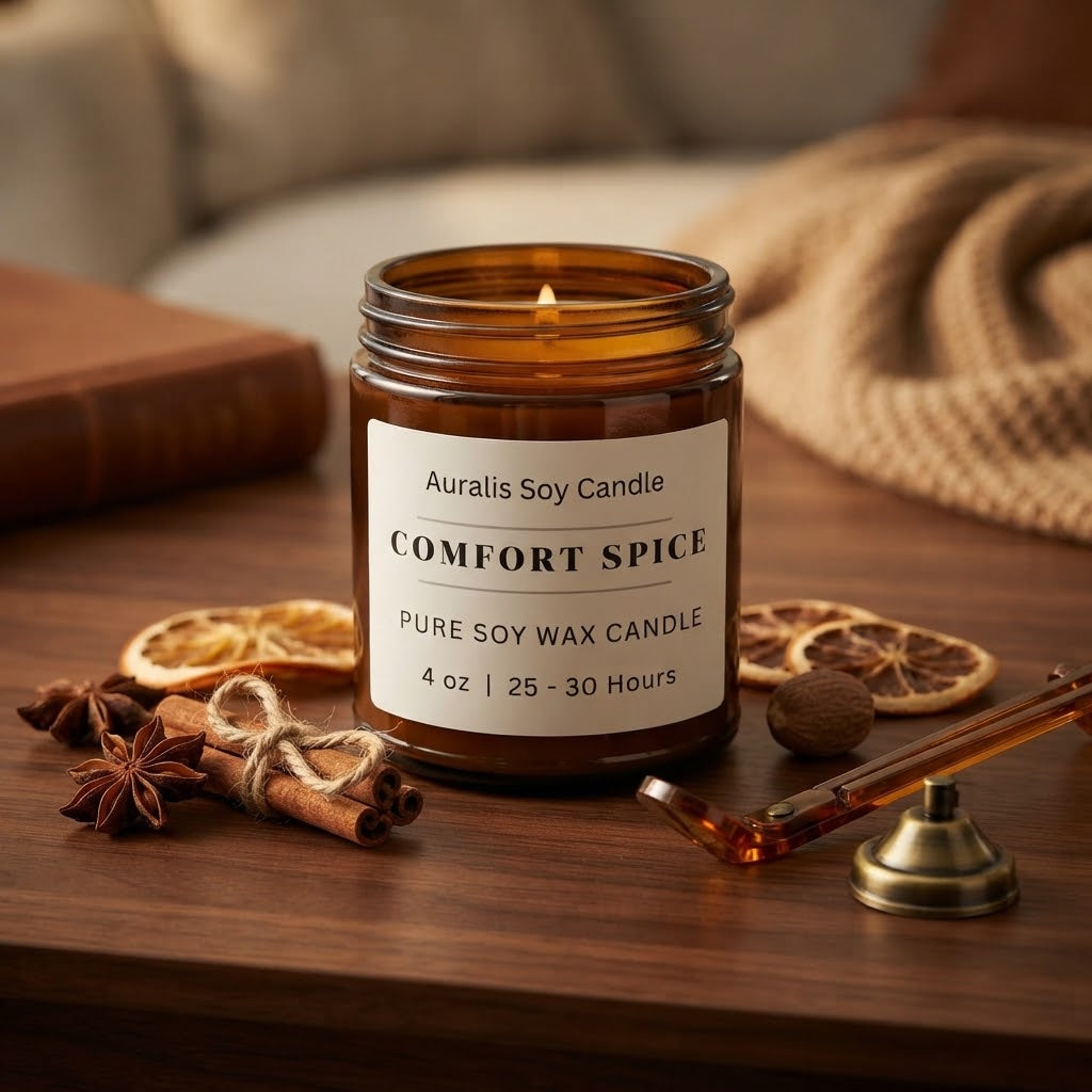 Comfort Spice | 4oz Amber Jar Candle