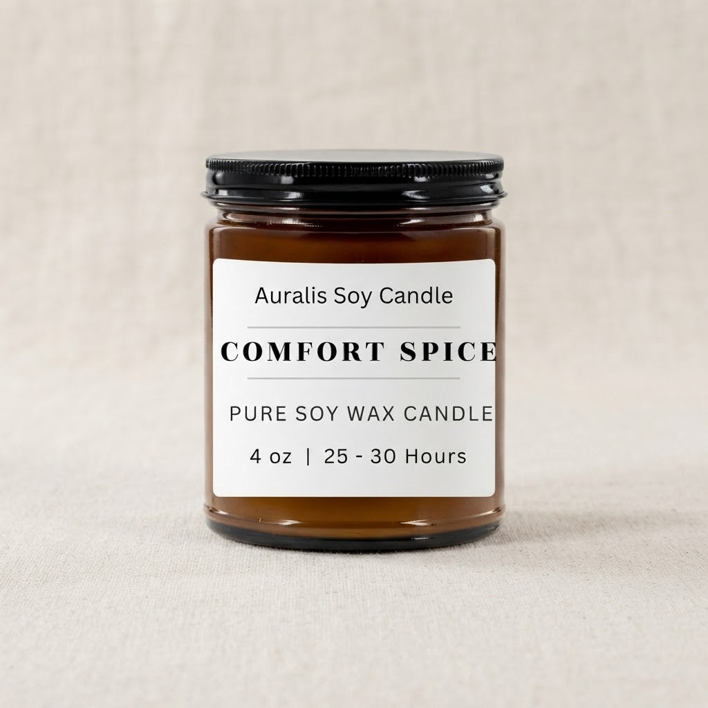 Comfort Spice | 4oz Amber Jar Candle