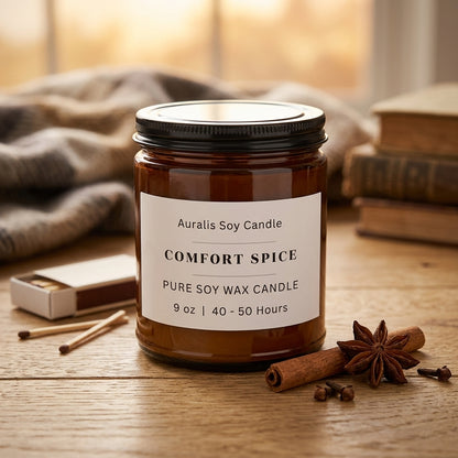 Apple Harvest | 9oz Amber Jar Candle