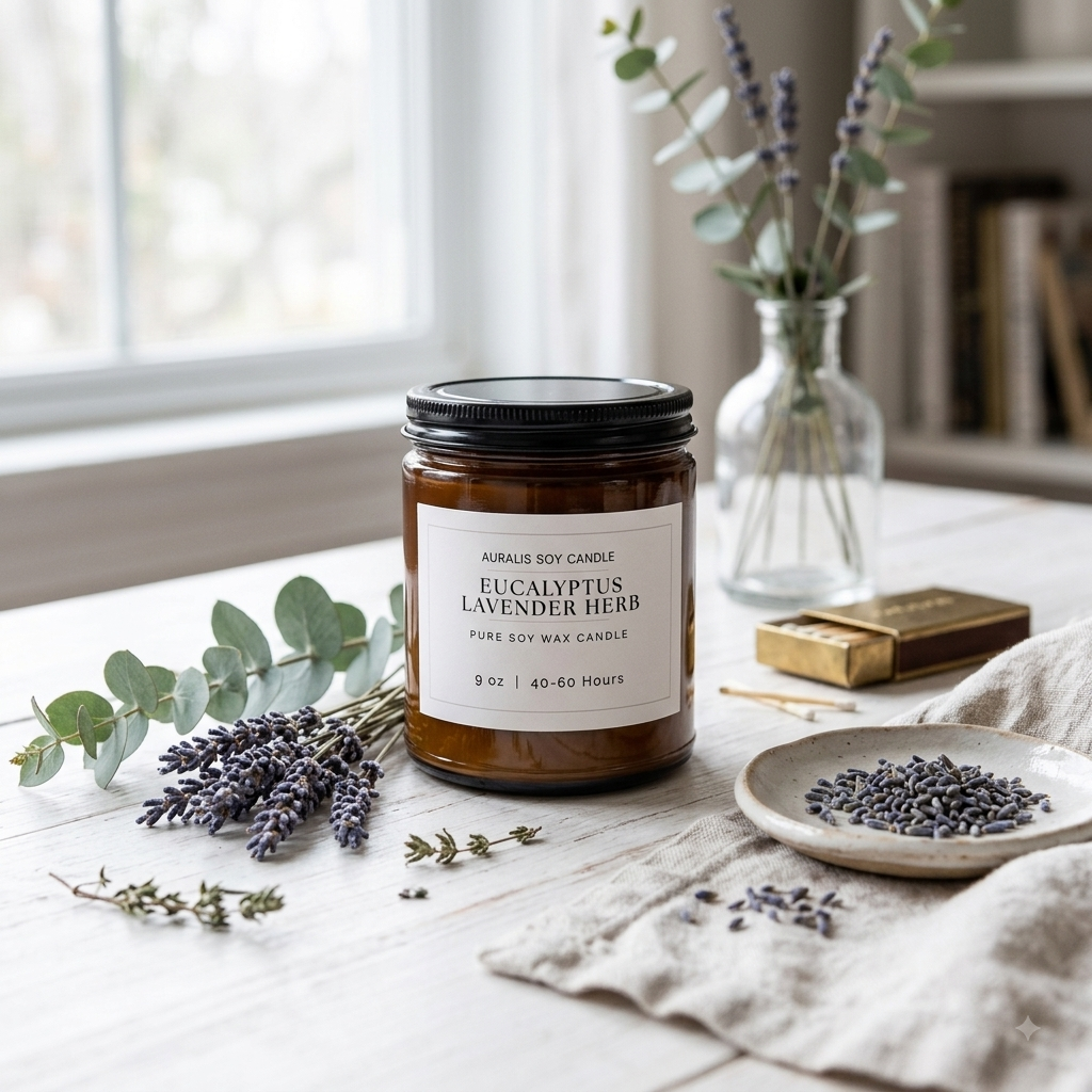 Apple Harvest | 9oz Amber Jar Candle