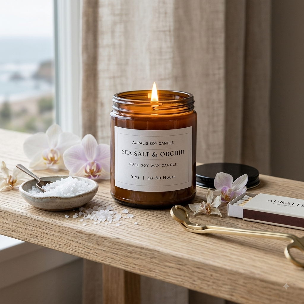 Apple Harvest | 9oz Amber Jar Candle