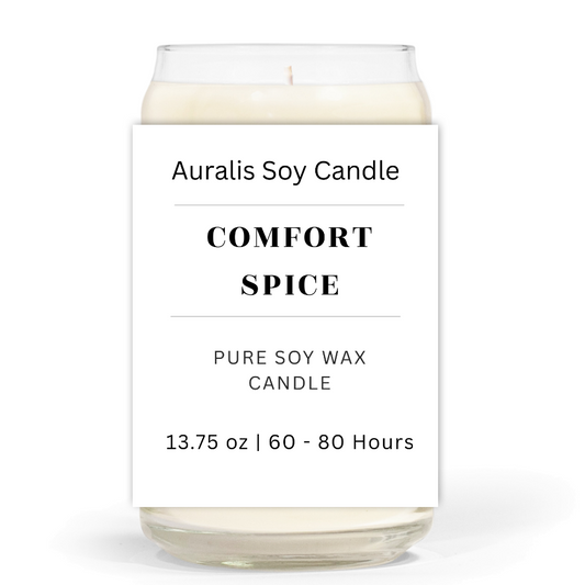 Comfort Spice | 13.75oz Clear Jar Candle